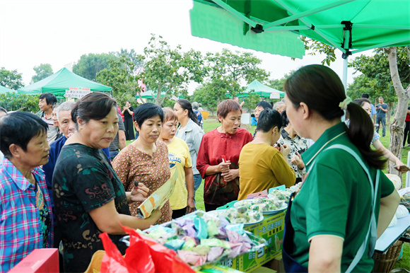 農產品集市。江津區委宣傳部供圖 第1眼TV-華龍網發
