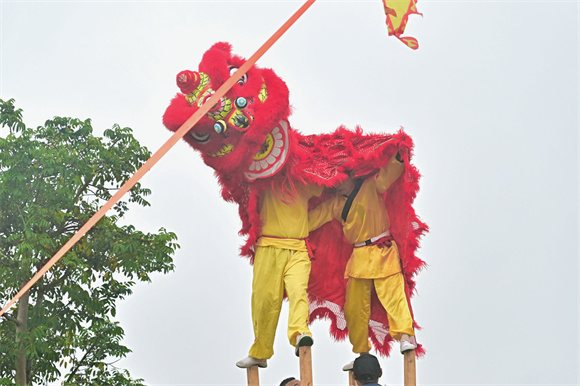 現場表演。江津區委宣傳部供圖 第1眼TV-華龍網發