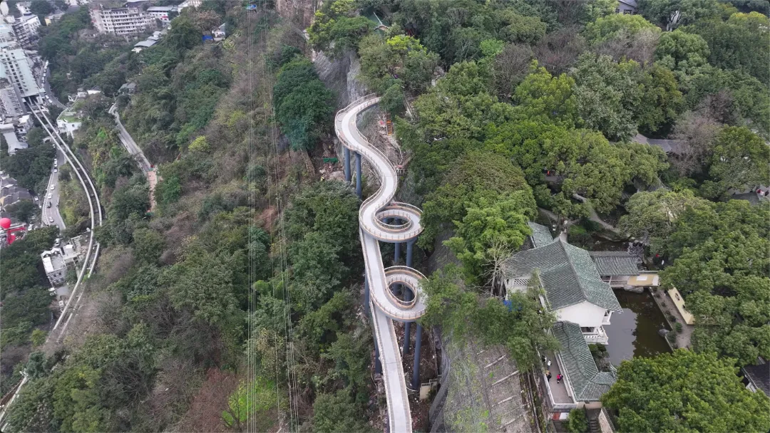 半山崖線鵝嶺棧橋。受訪單位供圖