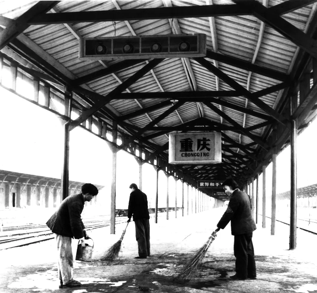 50年代的菜園壩。受訪單位供圖