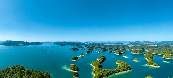 千島湖風景區。圖片來源：視覺中國
