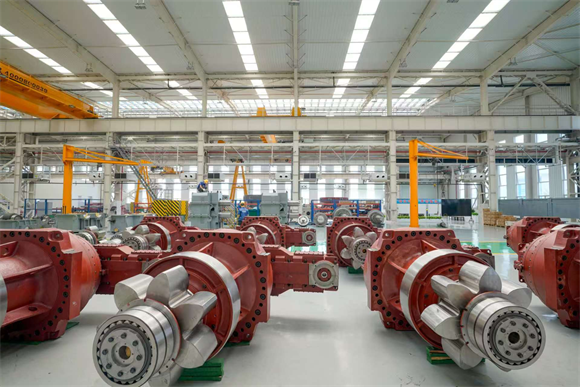 重慶齒輪箱有限責任公司設備廠房。江津區委宣傳部供圖 第1眼TV-華龍網發