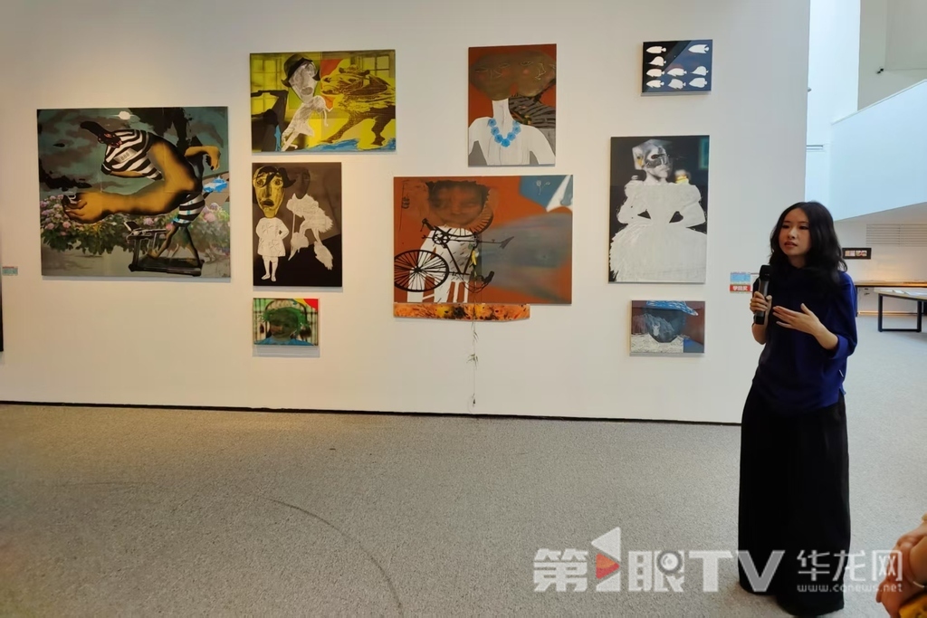 本科生毕业作品展览将持续至6月15日。第1眼TV-华龙网记者 石涛 摄