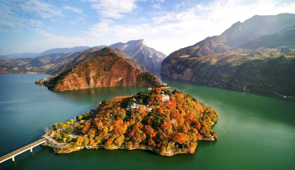 白帝城・瞿塘峡景区。景区供图
