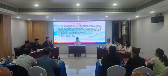 辯論賽現場。彭水縣司法局供圖