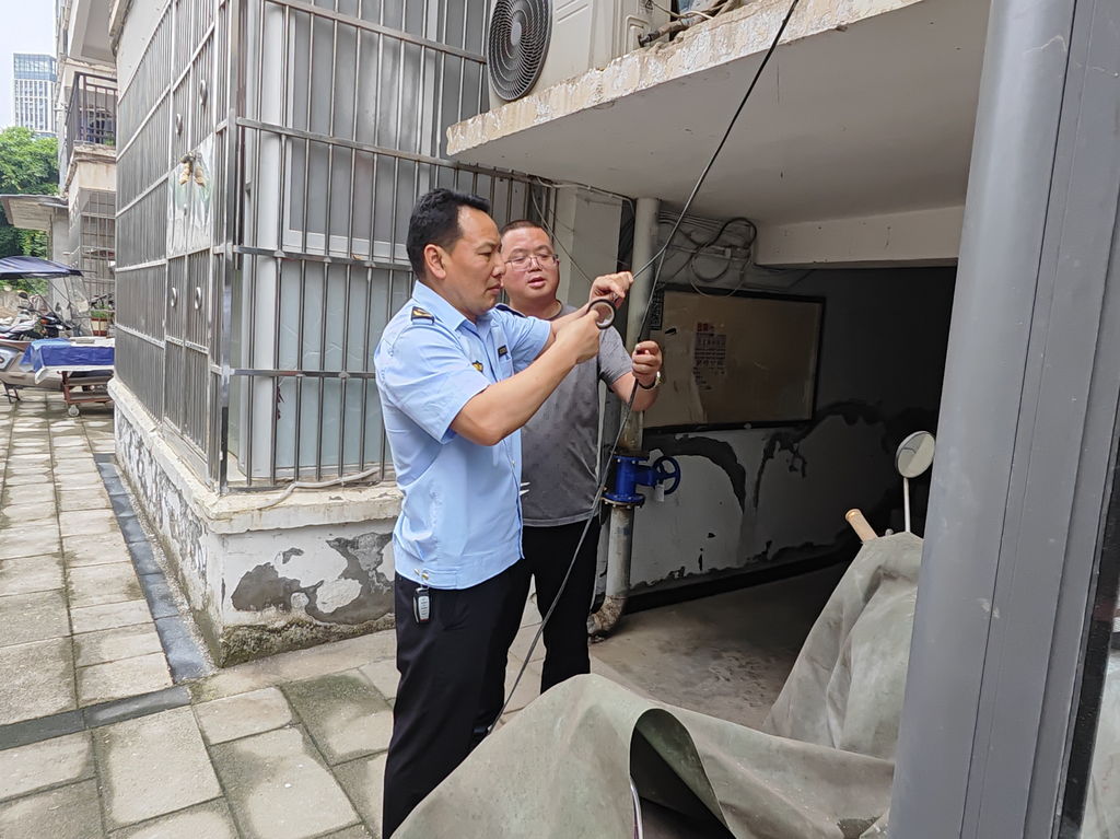 整治现场。夔州街道供图 第1眼TV-华龙网发