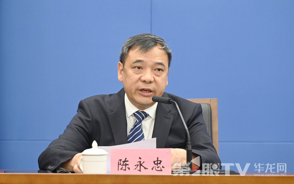 市交通运输委党委委员、副主任陈永忠。第1眼TV-华龙网记者 刘润 摄