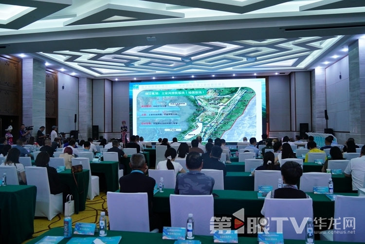 推介会现场。第1眼TV-华龙网记者 欧武夷 摄