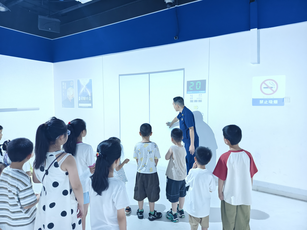 活动现场。荣昌区消防救援局供图 第1眼TV-华龙网发