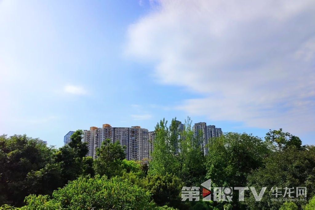 重慶中心城區今天繼續是晴好天氣。第1眼TV-華龍網記者 石濤 攝