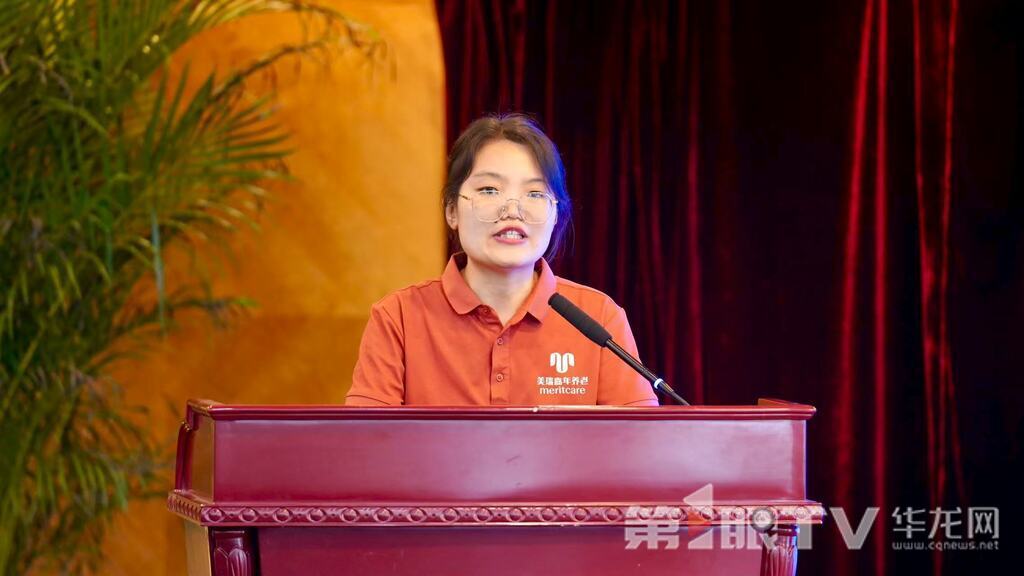 選手發(fā)言。第1眼TV-華龍網(wǎng)記者 劉釗 攝
