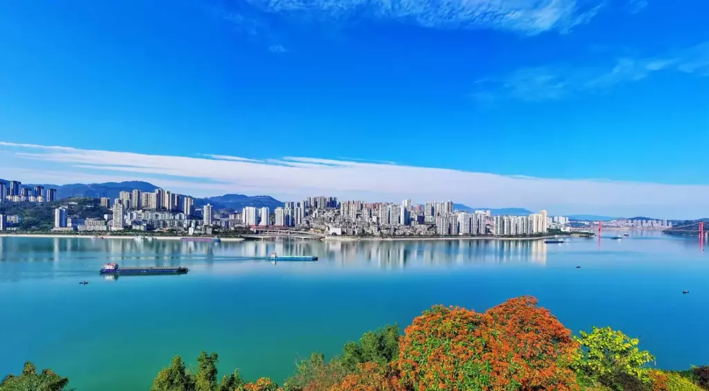 忠縣有漫長(zhǎng)的長(zhǎng)江岸線(xiàn)。忠縣縣委宣傳部供圖