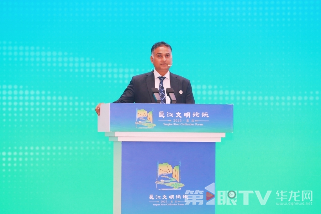巴基斯坦旁遮普大学教授穆罕默德・哈米德。第1眼TV-华龙网首席记者 李文科 摄