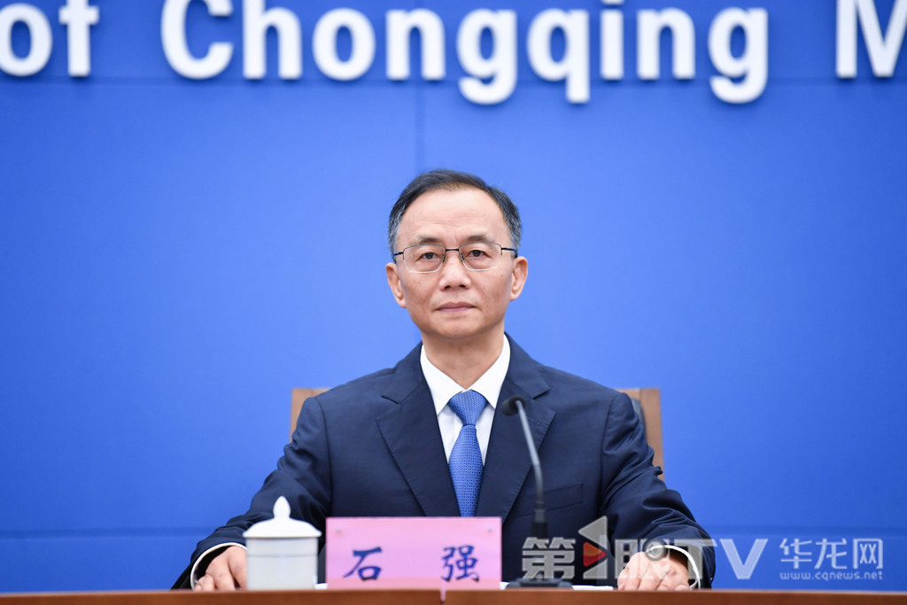 市文化旅游委黨委書記石強介紹有關情況。第1眼TV-華龍網(wǎng)記者 李一鳴 攝