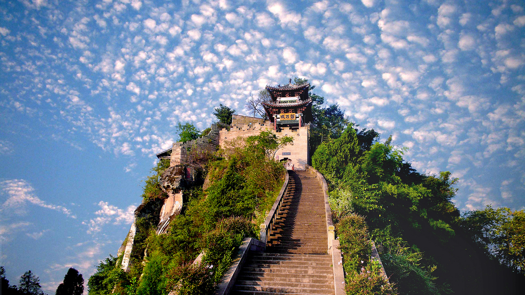 磐石城前寨門。云陽縣文旅委供圖