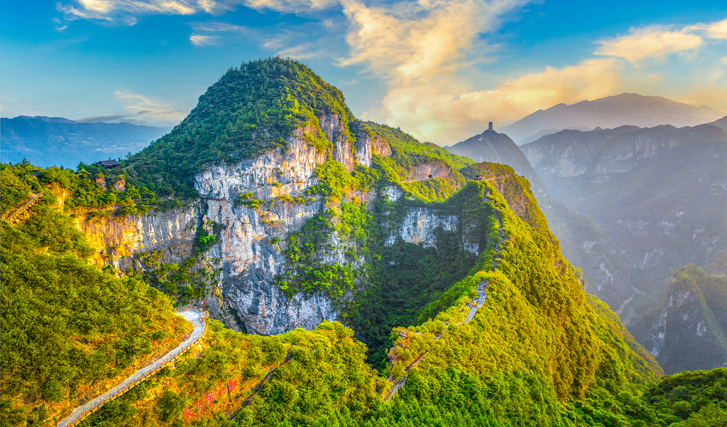 重慶·云陽龍缸景區(qū)。云陽縣文旅委供圖