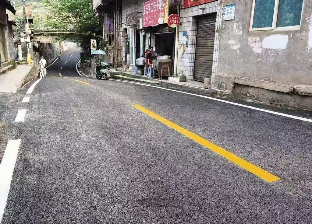 沙坪坝区新桥铝制品厂积水风险隐患点整治完成后。受访者供图