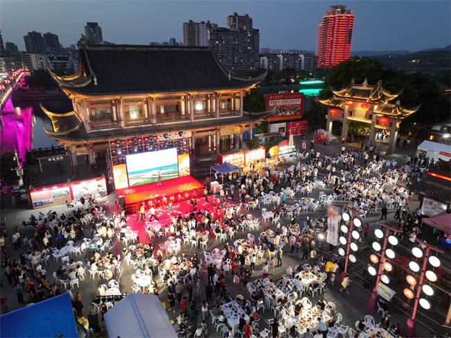 活动将持续到5月5日。合川胖蚂蚁供图