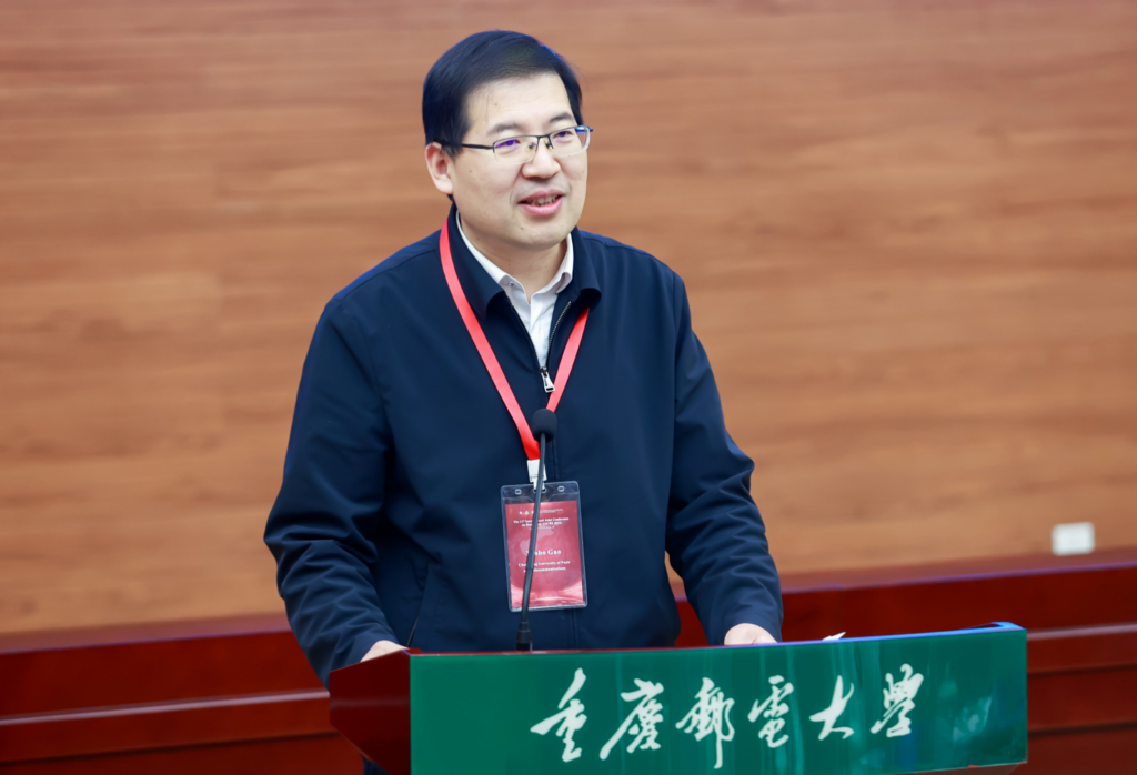 重慶郵電大學校長高新波。受訪單位供圖