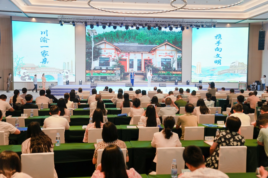 会上发布了4个文明实践创新典型案例。主办方供图