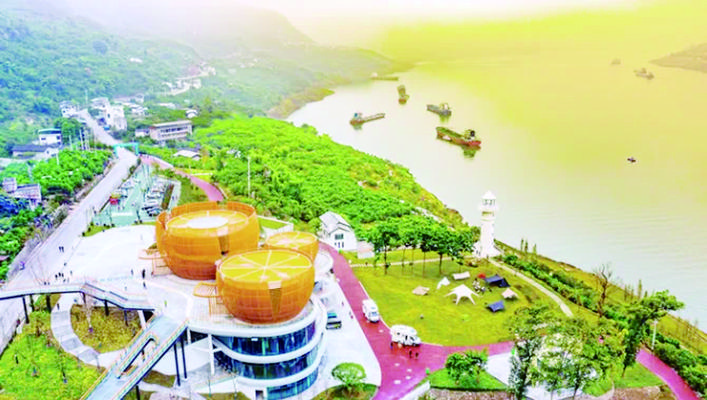 小桔燈生態(tài)文化旅游區(qū)。萬(wàn)州區(qū)文化旅游委供圖