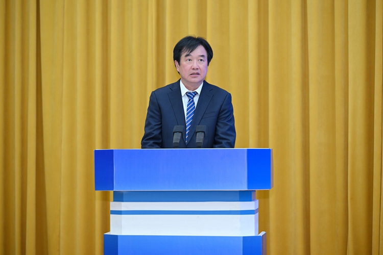 4  中國二冶集團有限公司黨委書記、董事長徐永鋒。林豪 攝
