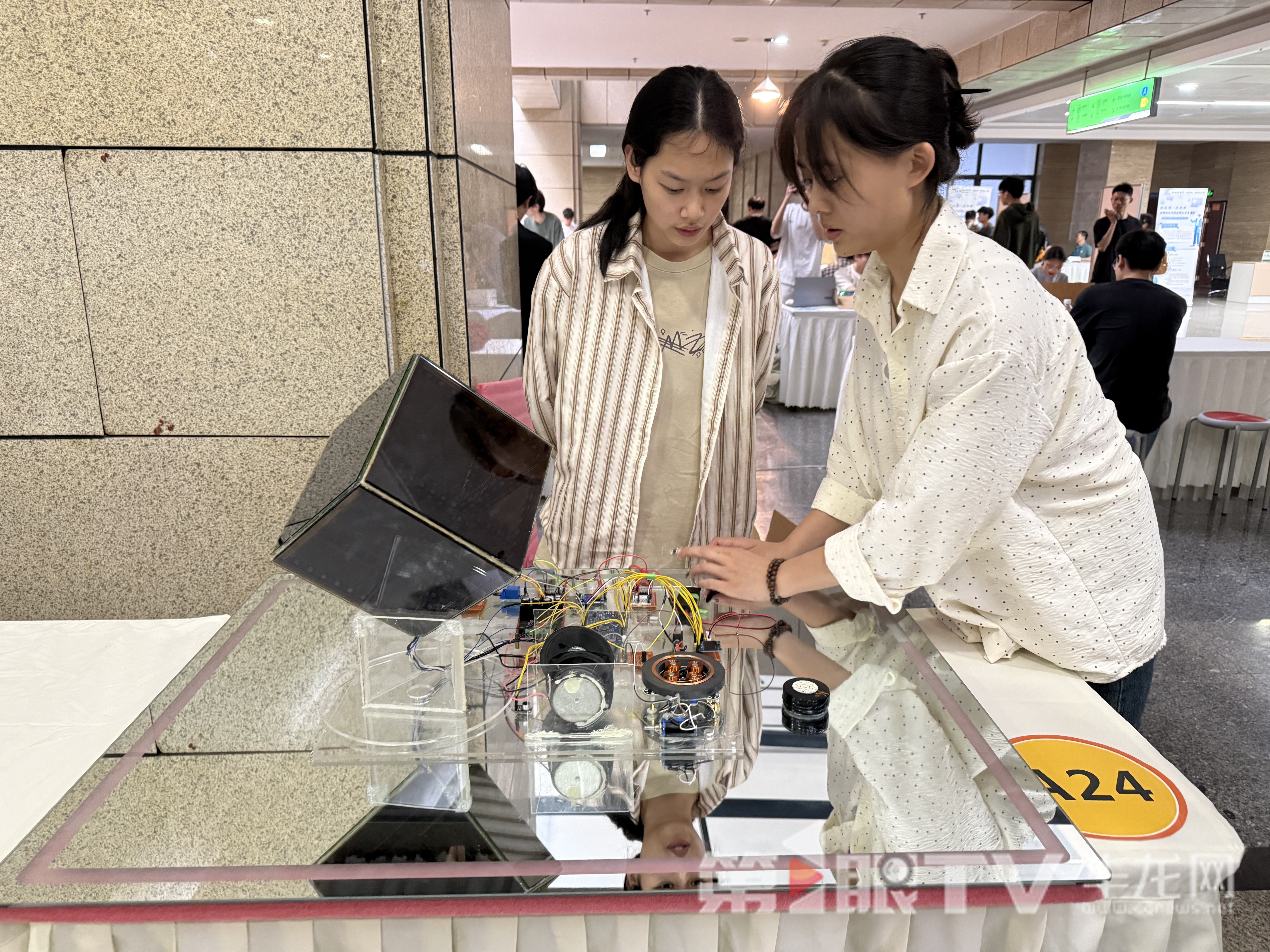 大赛现场。记者 秦思思 摄