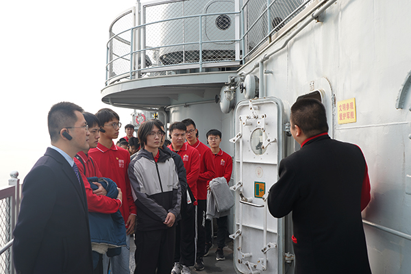 海军166驱逐舰(珠海舰)实景教学