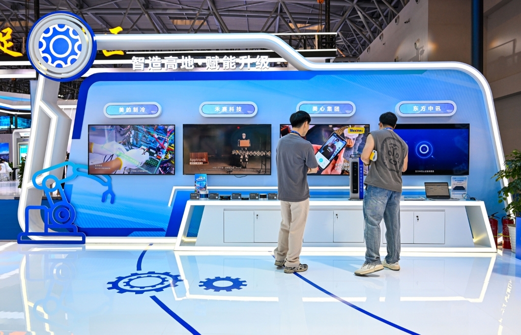美心集团展台。受访者供图