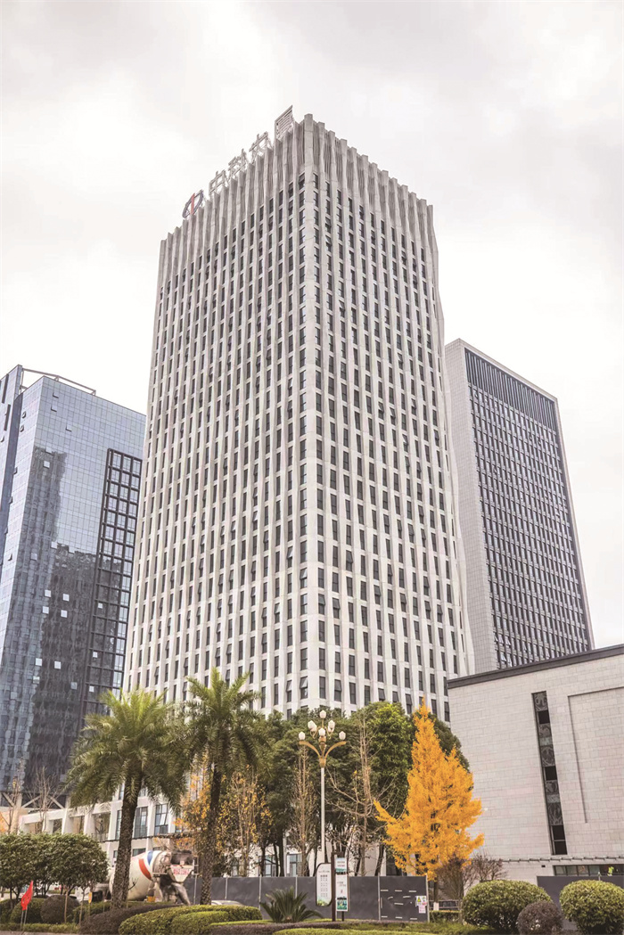 涪陵区首个装配式建筑——中科大厦。涪陵区委宣传部供图