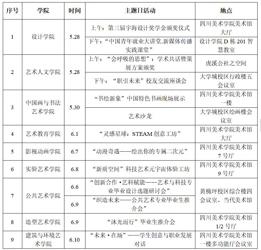 “特色主题日”活动。