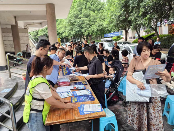 活動現(xiàn)場。渝北龍溪街道供圖