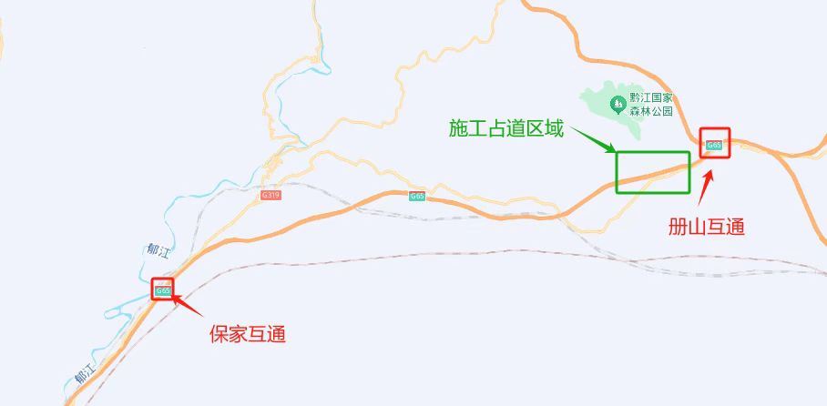 占道施工示意图。受访者供图