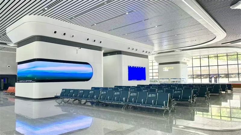 寬敞明亮的候車空間。武隆區融媒體中心供圖