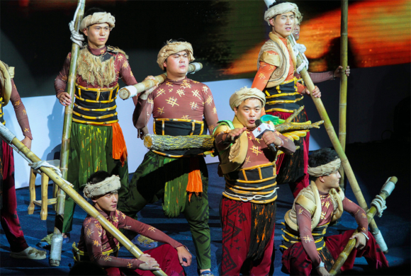 《印象武隆》演出照片。武隆旅產集團供圖