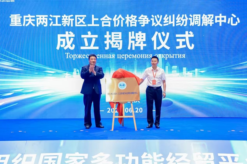 重庆两江新区上合ESG促进会正式启动。受访者供图