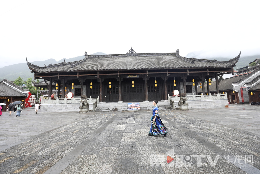 古香古韻的黔江。 第1眼TV-華龍網(wǎng)首席記者 李文科 攝