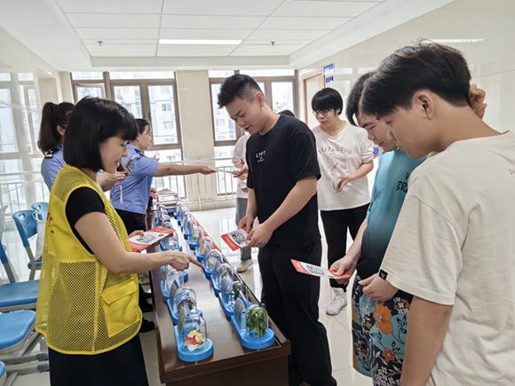 活動現場。大石壩街道供圖