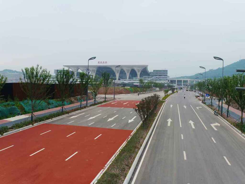 皓海路。重庆交通资源开发有限公司供图