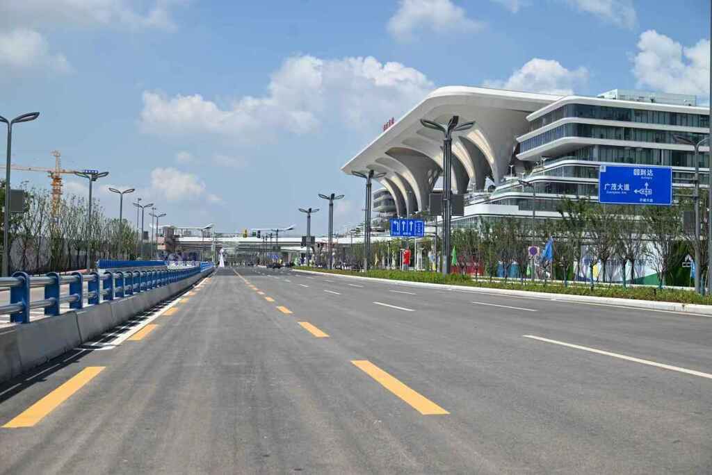 开城大道。重庆交通资源开发有限公司供图