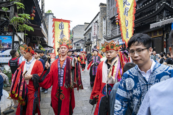 民俗表演。秀山縣文旅委供圖