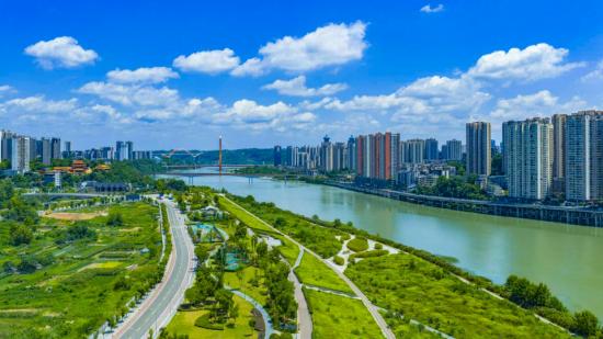 金福島濕地公園。 王華僑 攝