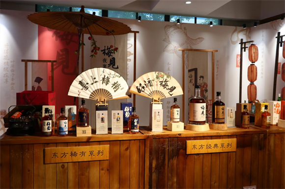 江記酒莊系列產(chǎn)品。白沙鎮(zhèn)供圖 第1眼TV-華龍網(wǎng)發(fā)
