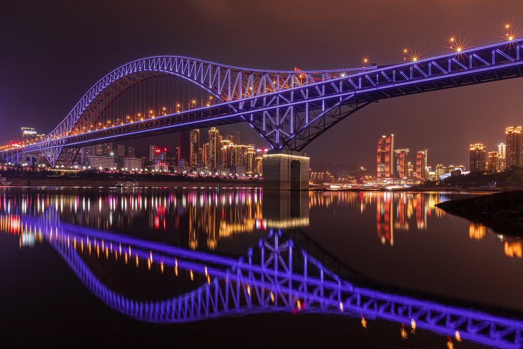 重庆夜景。受访单位供图