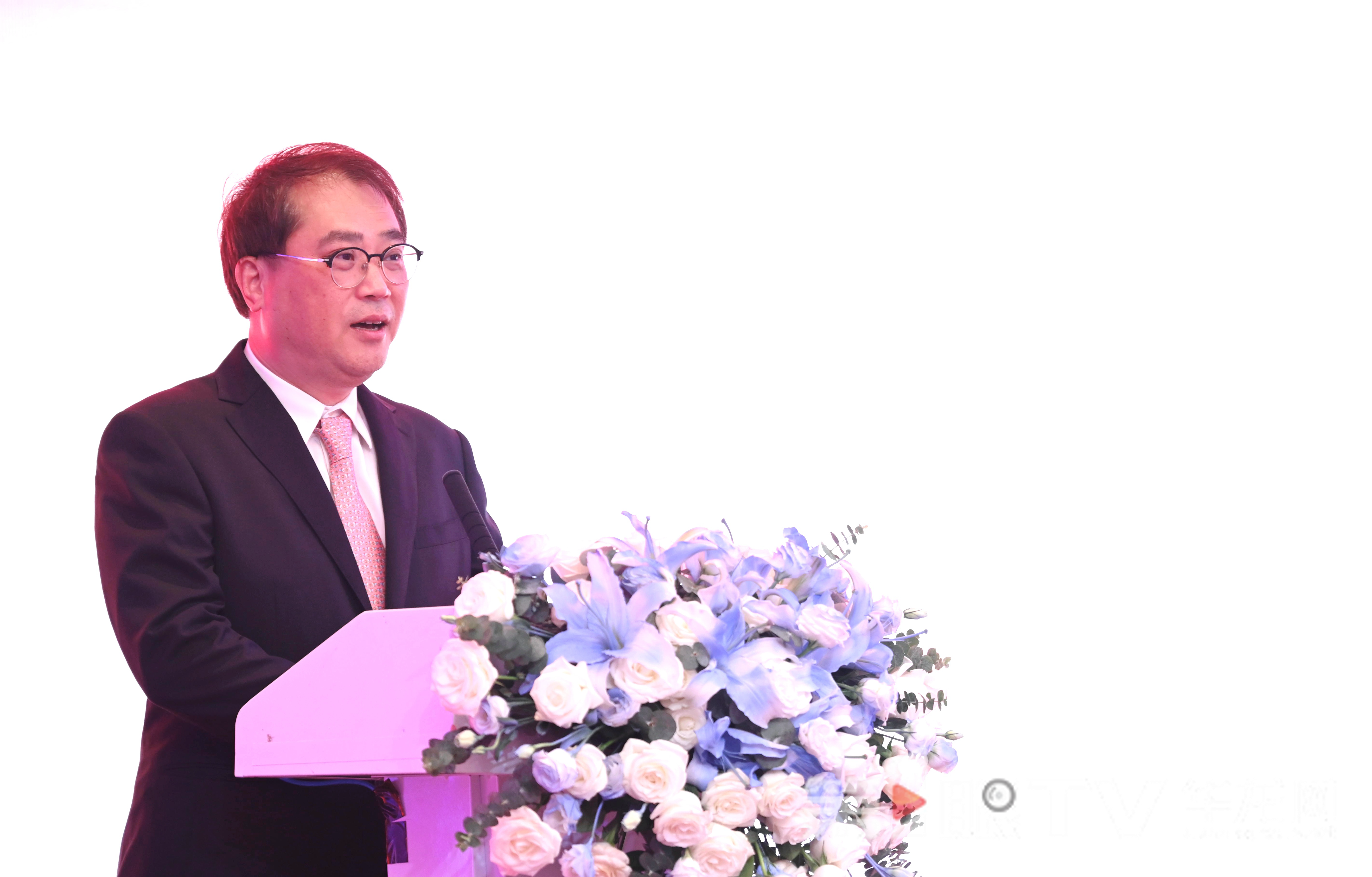 重庆市台湾同胞投资企业协会第十五届会长简国钏。  第1眼TV-华龙网记者 刘润 摄