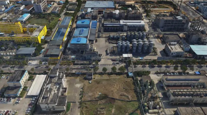 地上设施数字孪生建模及分析应用案例。受访者供图