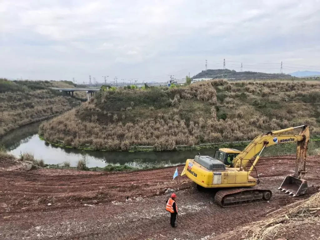 渝冠大道二期项目。受访单位供图